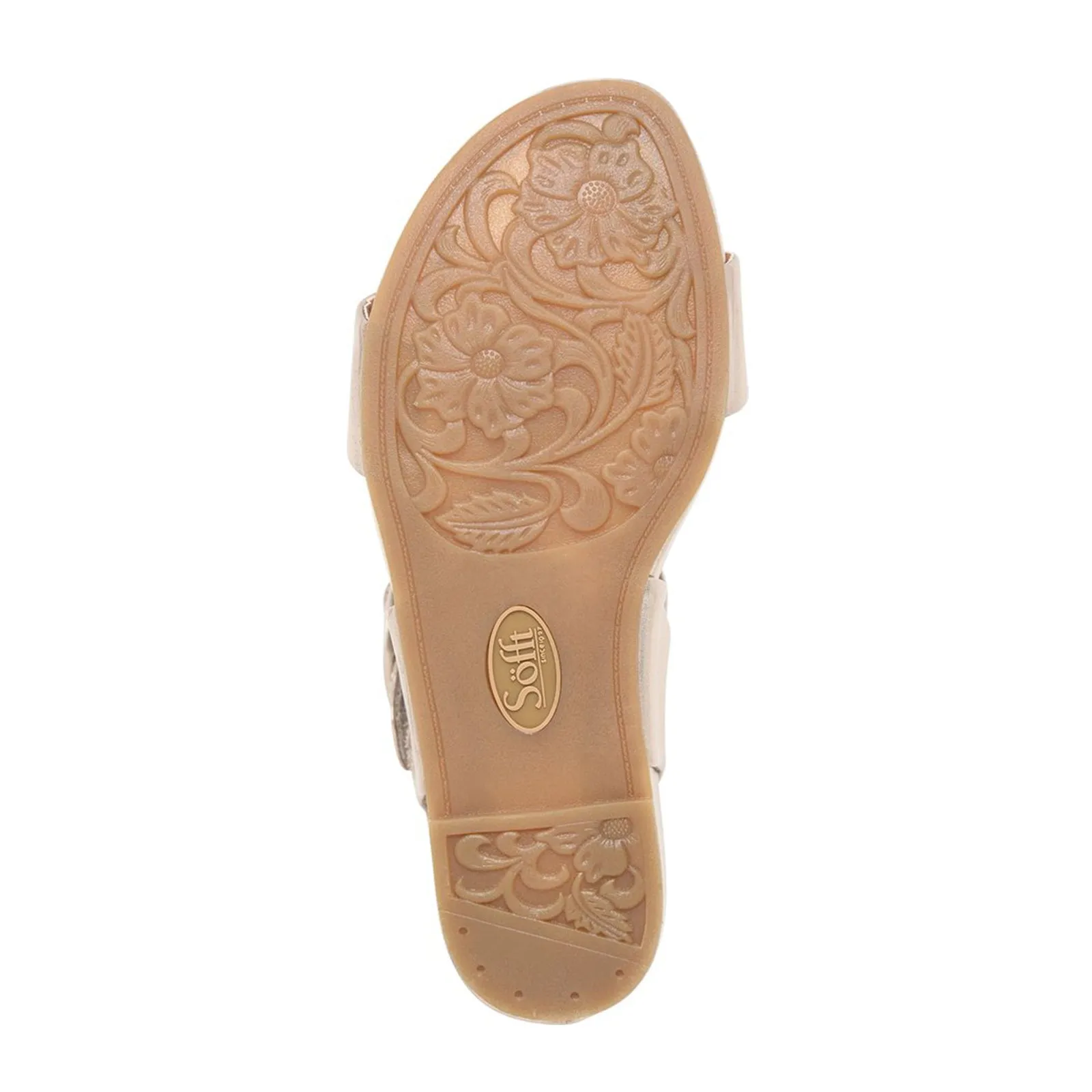 Sofft Vaya Wedge Sandal (Women) - Gold