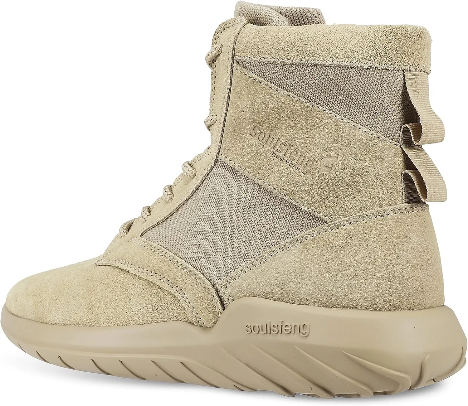 Soulsfeng Tactical Boots for Men and Women Lightweight Sneaker Boots Work Hiking Military Booties