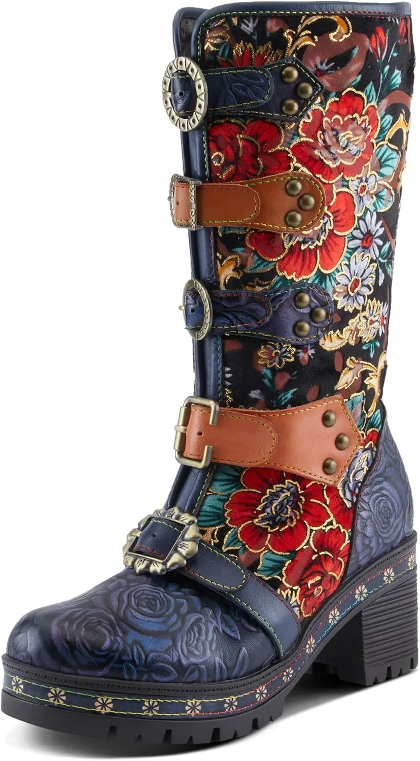 Spring Step L'Artiste Brazen Women's Mid-Shaft Boot - Versatile Chic, Bold & Stylish, Comfortable Ankle Boots