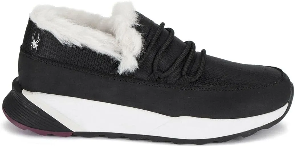 Spyder Women's Casual and Fashion Sneakers, Black, 9.5