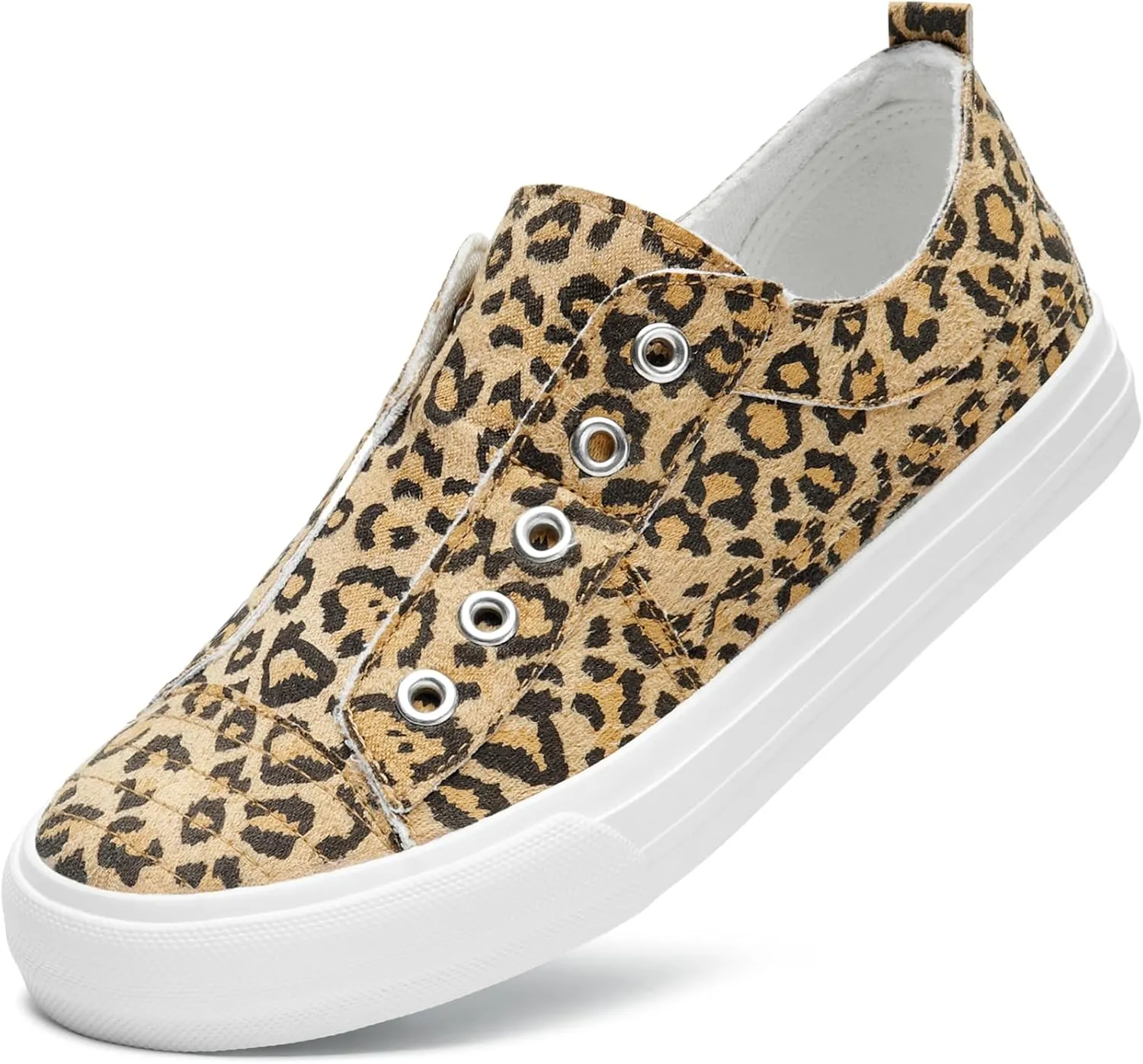 STQ Slip On Shoes Women Casual Canvas Sneakers