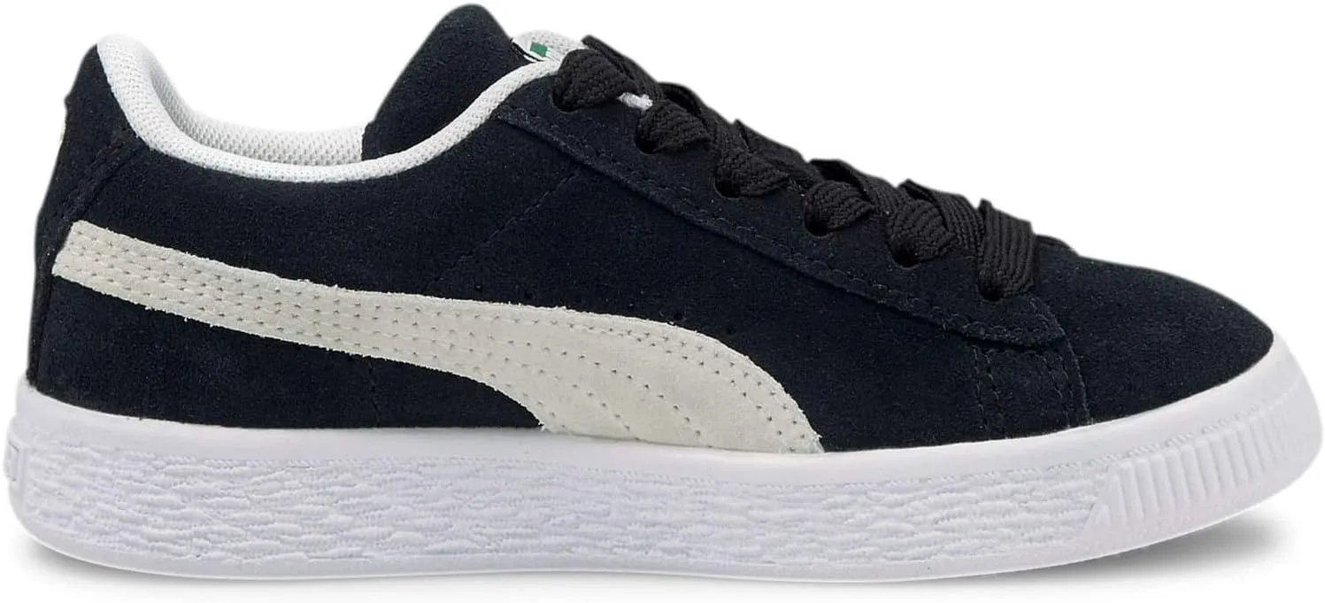Suede Classic 21 Preschool Lifestyle Shoes (Black)