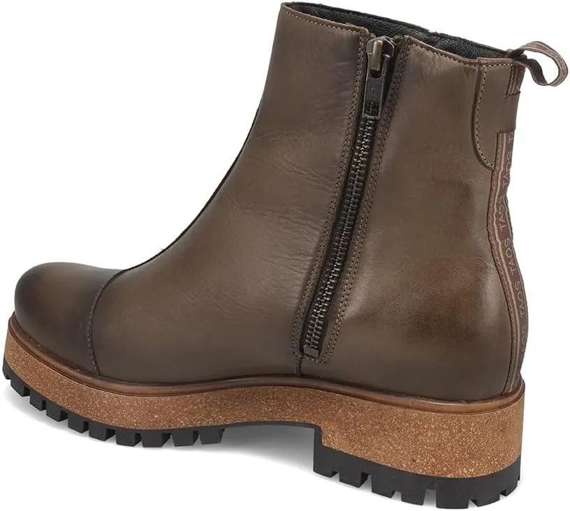 Taos Downtown Women's Boots - Stylish and Classic Design for Everyday Fashion - Easy On-Off Size Zipper - Curves & Pods Removable Footbed with Arch Support