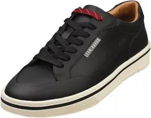 Ted Baker Men's Hampstead Black Leather Lace Up Sneakers