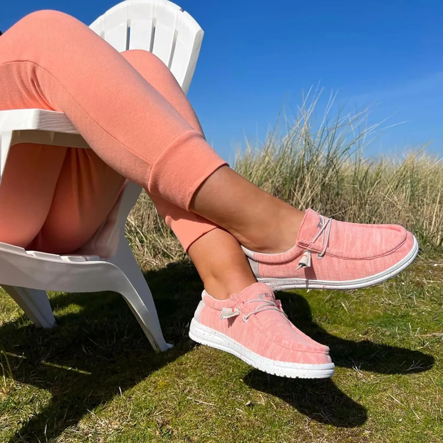 TELIC Women's Wave Slip-On Shoes - Lightweight, Breathable, Arch-Supporting, Easy On & Off - Great for Everyday Wear