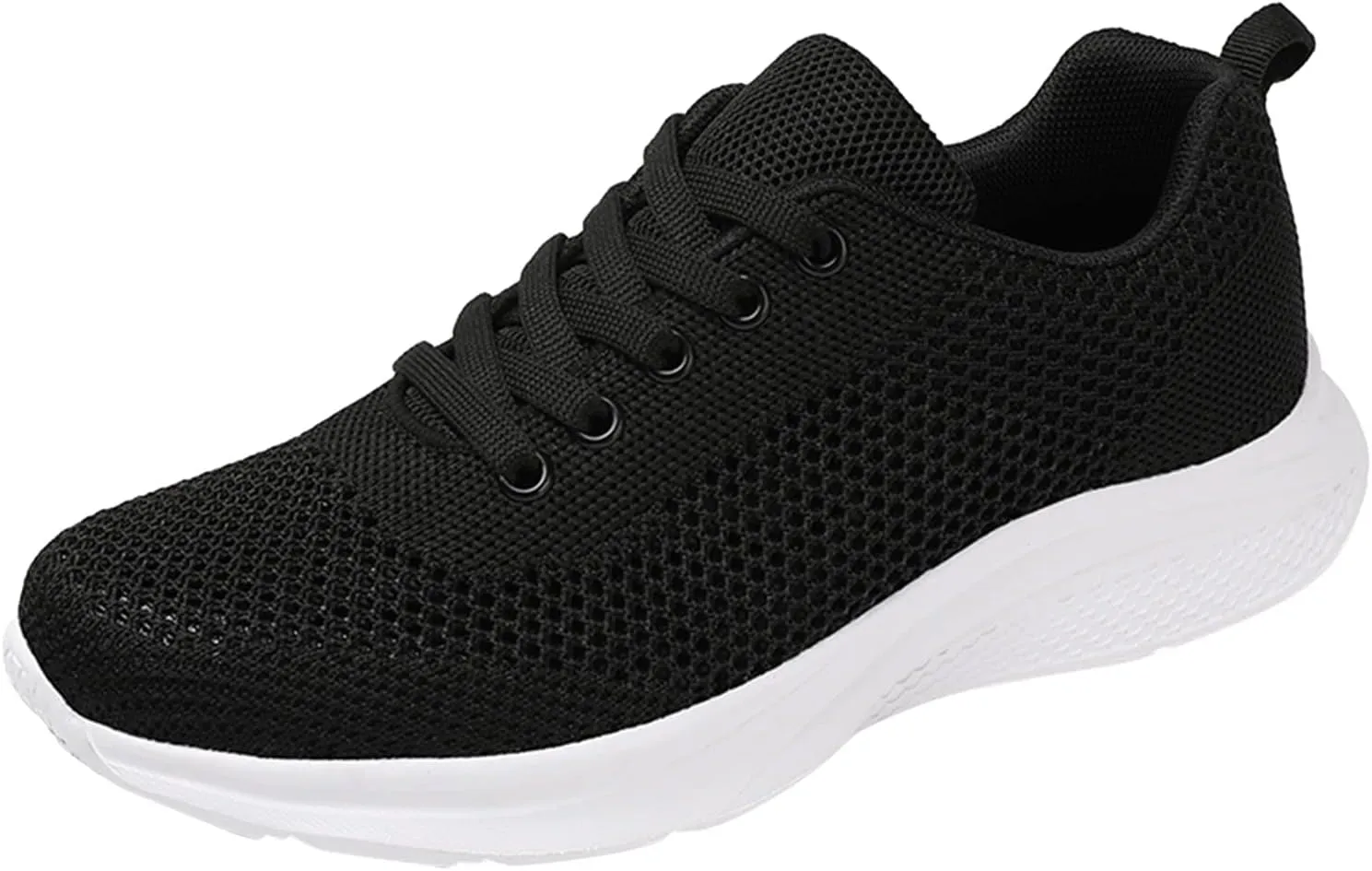 Tennis Shoes Womens Lightweight Comfortable Lace up Mens Tennis Shoes Athletic Casual Shoes Trendy Platform Sneakers White Tennis Shoe Trainers Shoe