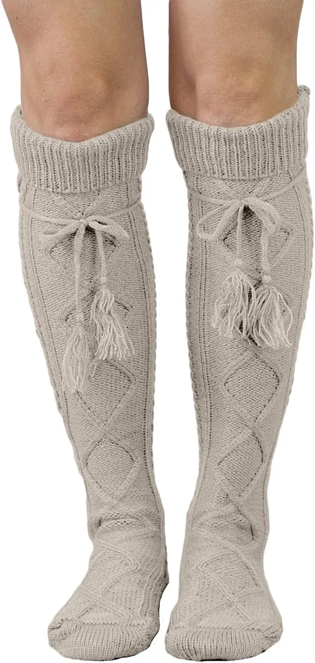 The Original Button Boot Socks with Lace Trim Boutique Socks