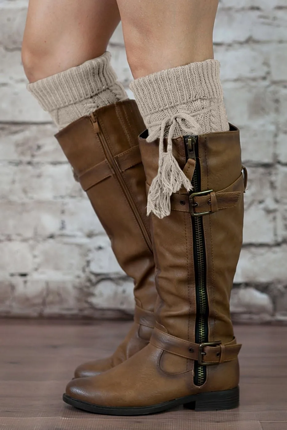 The Original Button Boot Socks with Lace Trim Boutique Socks
