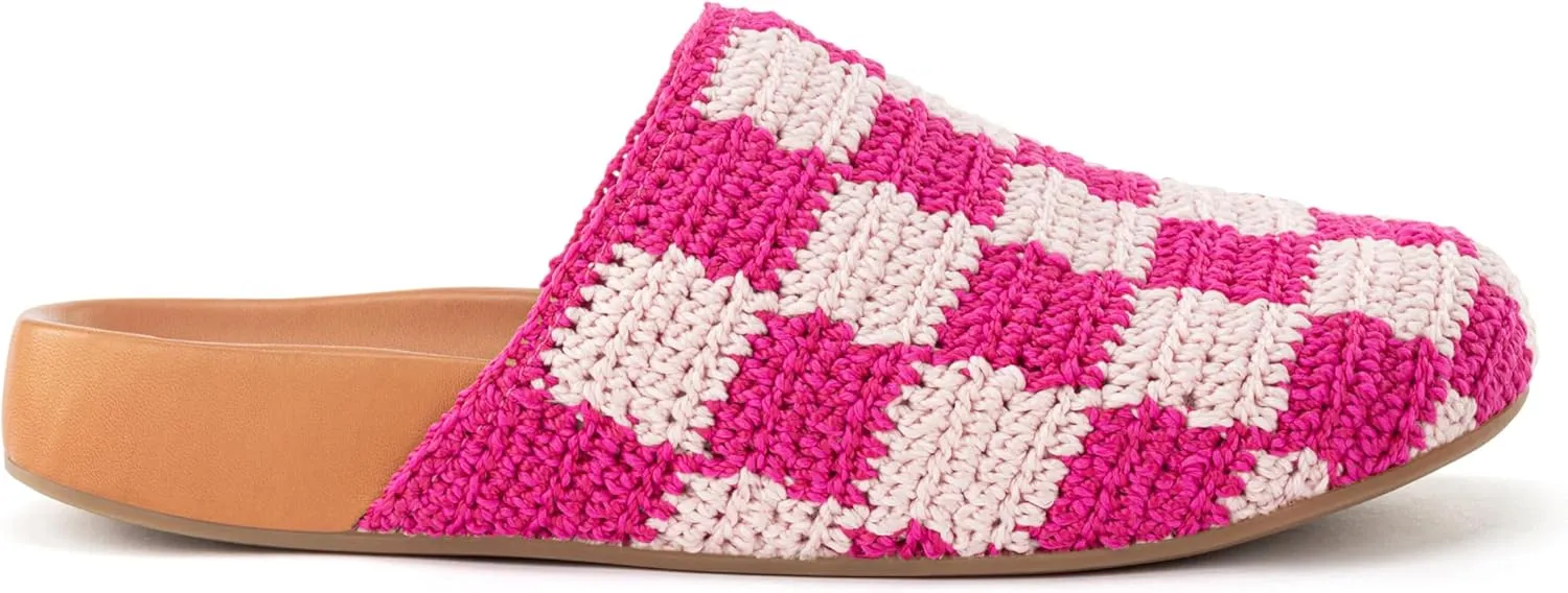 The Sak Bolinas Clog in Crochet and Leather, Slip On Entry