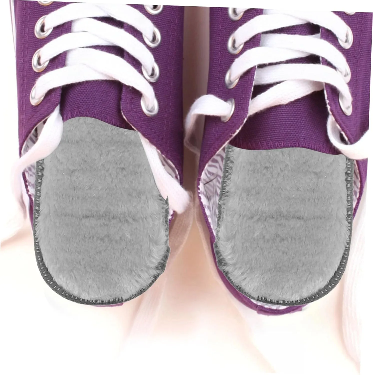 Thermal Warm Insoles for Shoes Plush Felt Boot Liners for Women Men Winter Comfortable Shoe Inserts (Size 37)