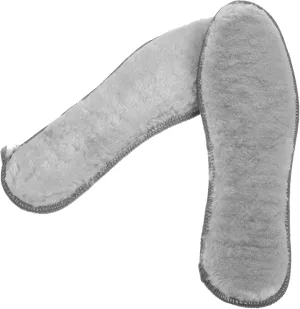 Thermal Warm Insoles for Shoes Plush Felt Boot Liners for Women Men Winter Comfortable Shoe Inserts (Size 37)