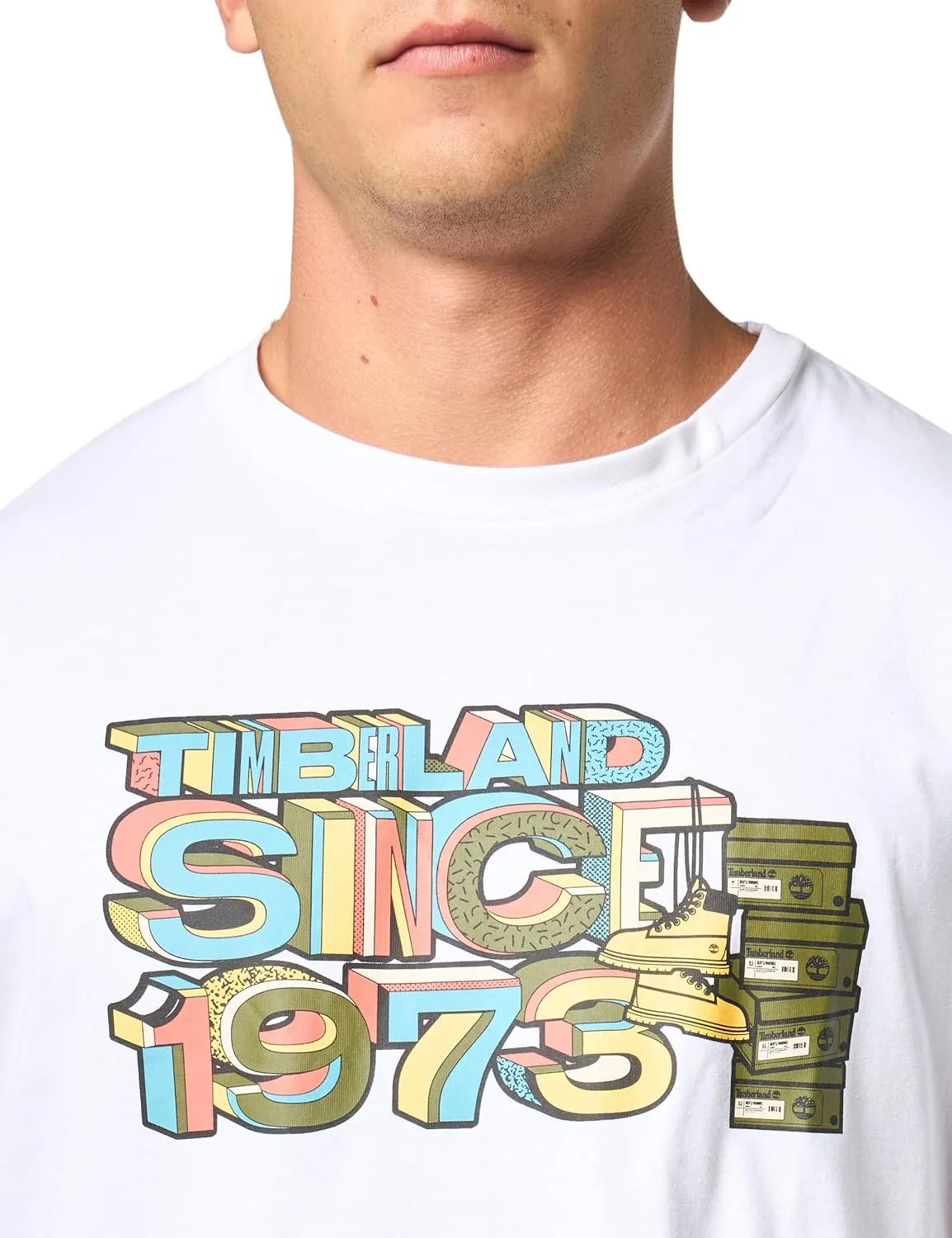 Timberland Men's Since '73 Short Sleeve Graphic T-Shirt