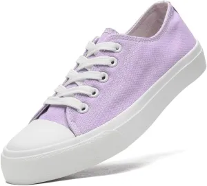Toddler Little Kid Shoes Boys and Girls Canvas Casual Low Top Lace up Walking Shoes Breathable Soft and Durable
