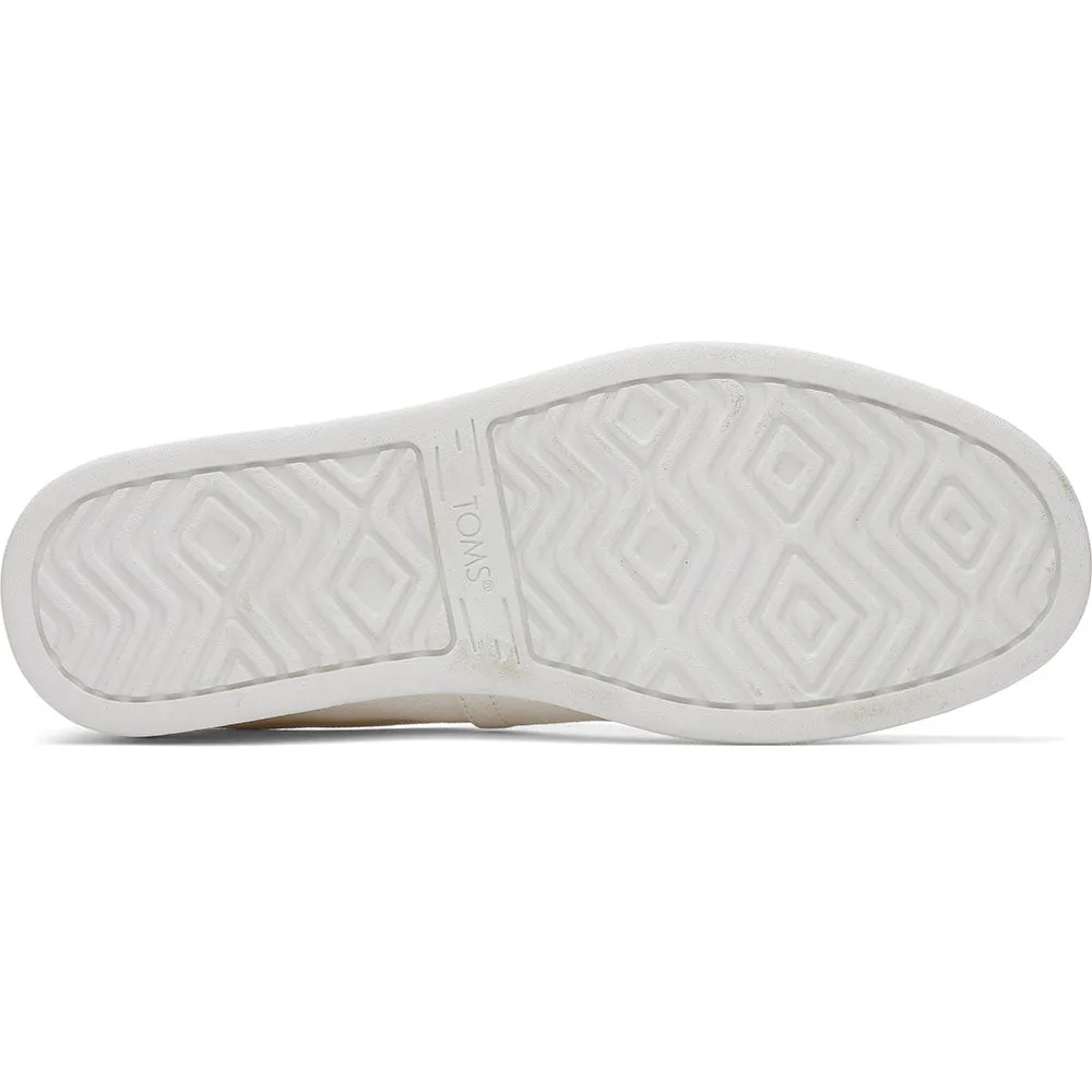 Toms Mens Alp Fwd White Recycled Cotton Canvas