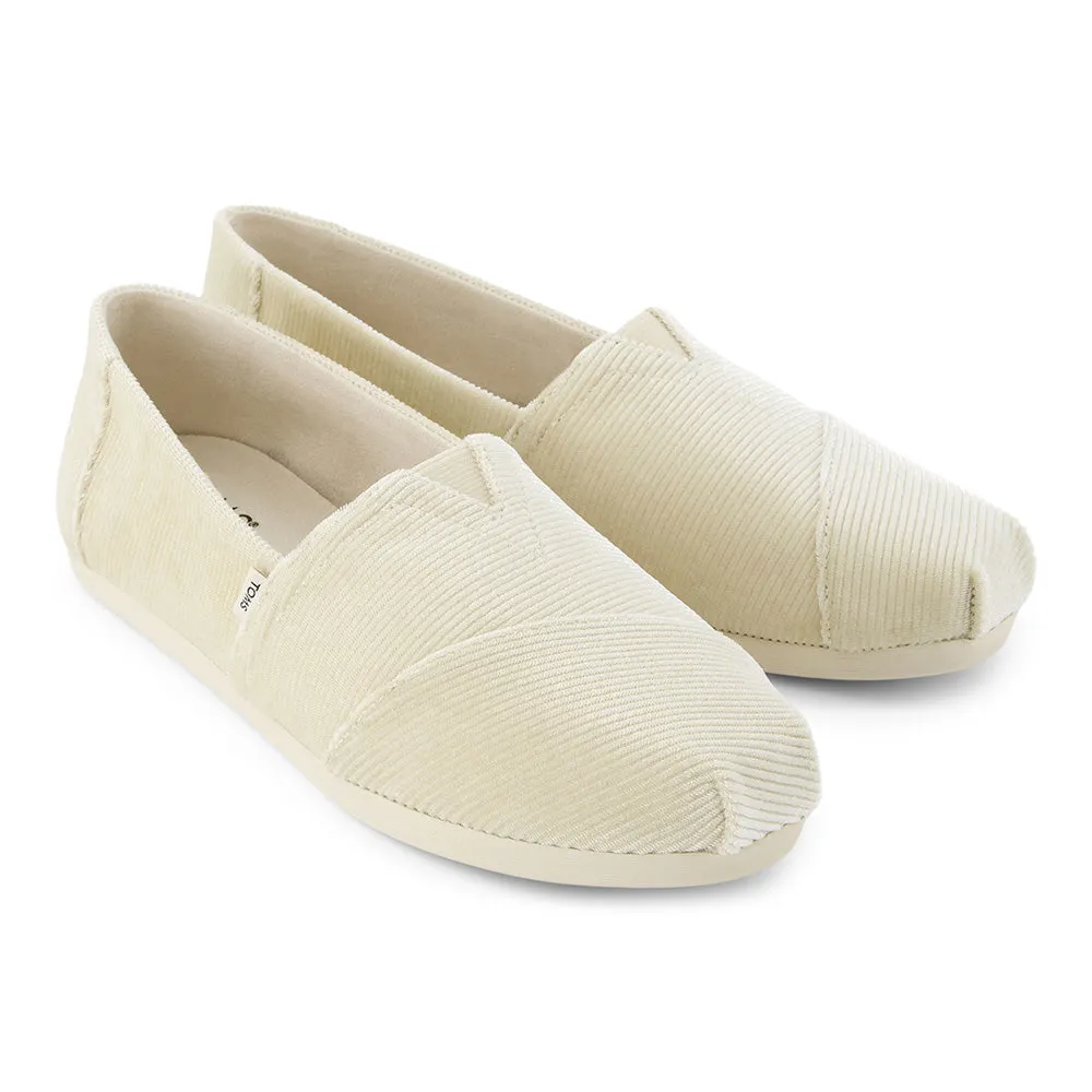 Toms Wmns Alpargata Beige Corduroy