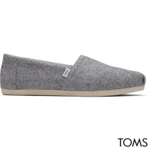 Toms Wmns Alpargata Ultimate Gray Sparkle Knit