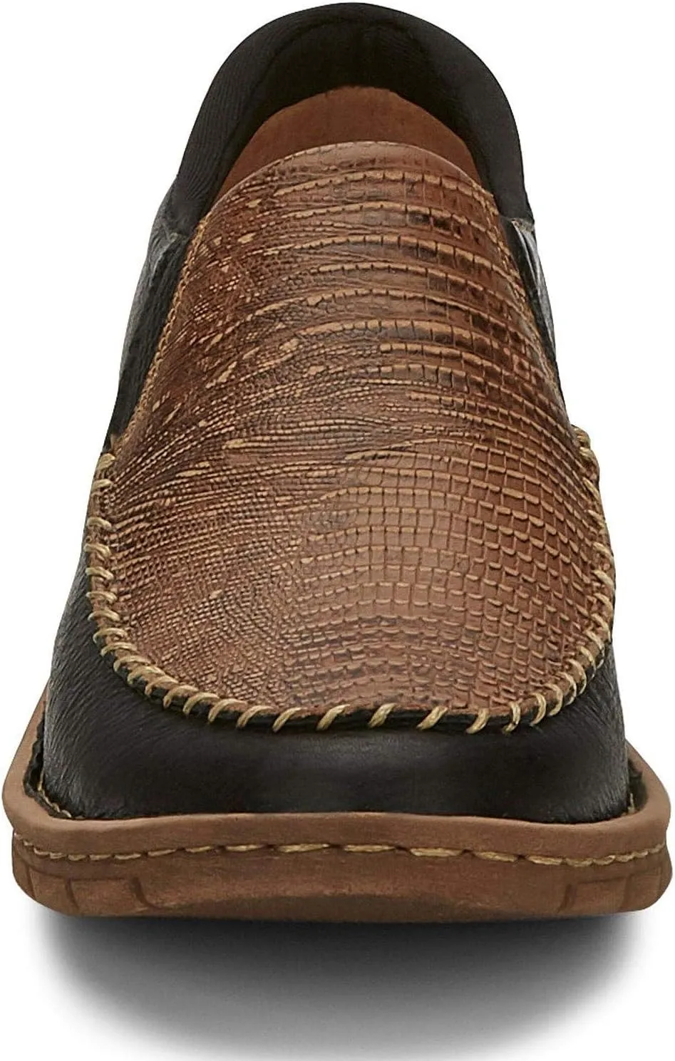 Tony Lama Women's Magdalena Natural Western Boot Moc Toe - Tlc512l