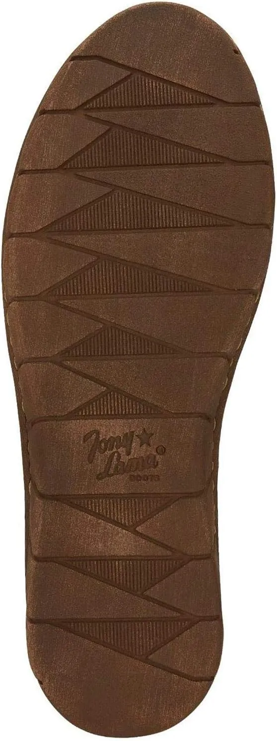 Tony Lama Women's Magdalena Natural Western Boot Moc Toe - Tlc512l