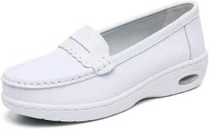 Touchmosees Women's Wedge Nursing Shoes Air Cushion Nurse Sneaker Orthopedic Diabetic Toning Rocker Walking Platform Shoes