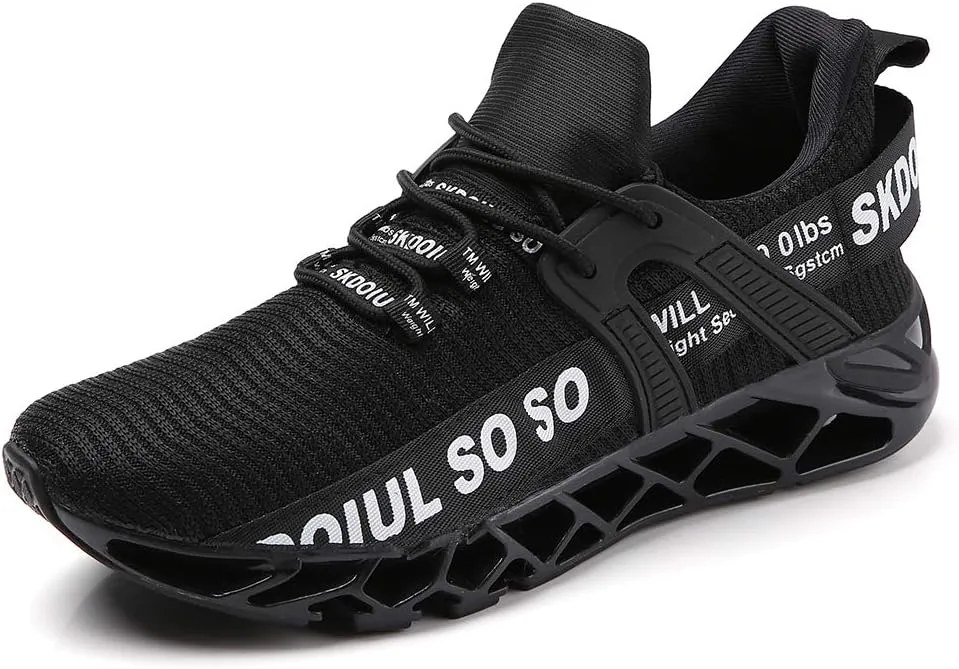 TSIODFO Men's Sneakers Sport Running Athletic Tennis Walking Shoes