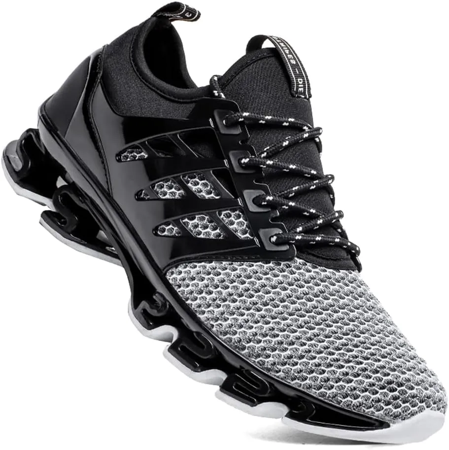 TSIODFO Men's Sneakers Sport Running Athletic Tennis Walking Shoes
