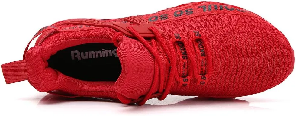 TSIODFO Men's Sneakers Sport Running Athletic Tennis Walking Shoes