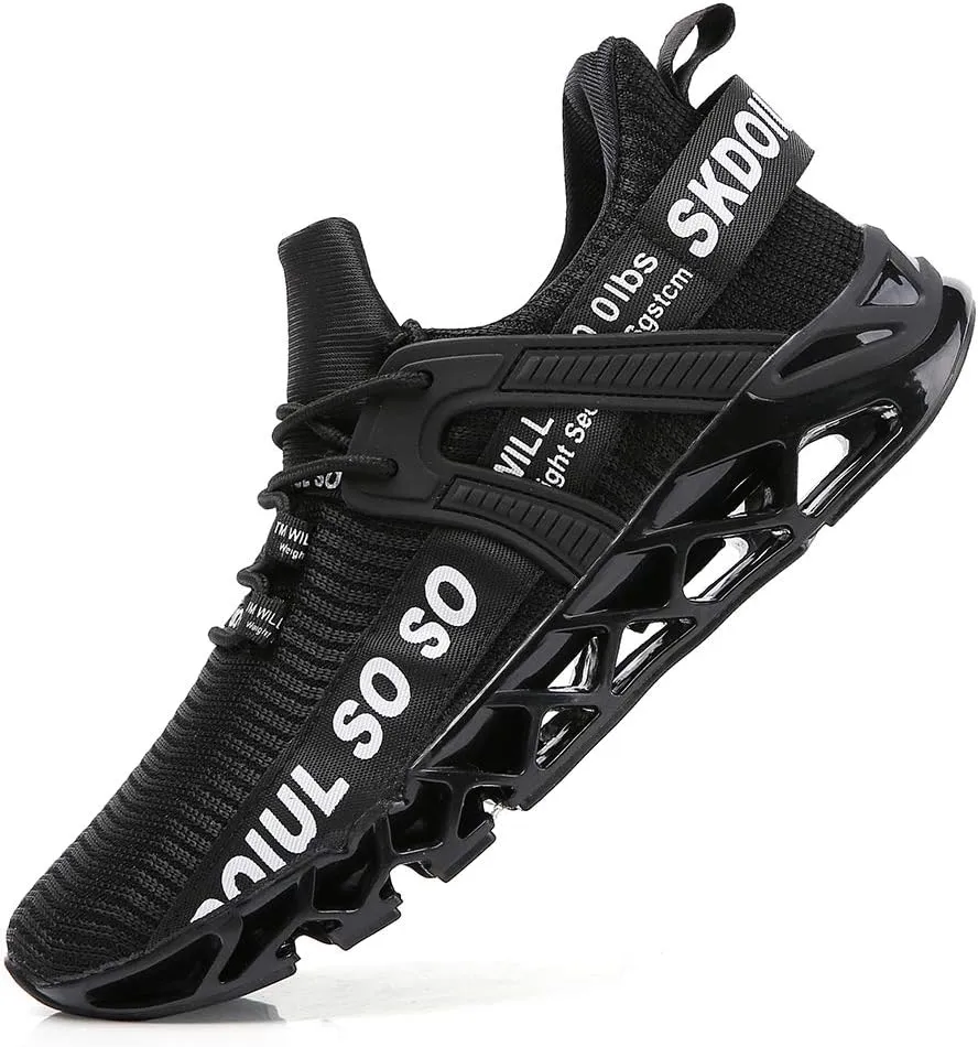 TSIODFO Men's Sneakers Sport Running Athletic Tennis Walking Shoes