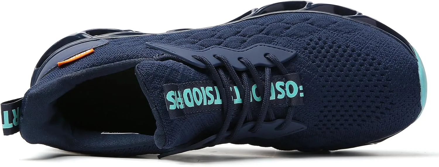 TSIODFO Men's Sneakers Sport Running Athletic Tennis Walking Shoes