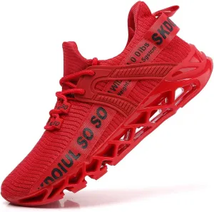 TSIODFO Men's Sneakers Sport Running Athletic Tennis Walking Shoes