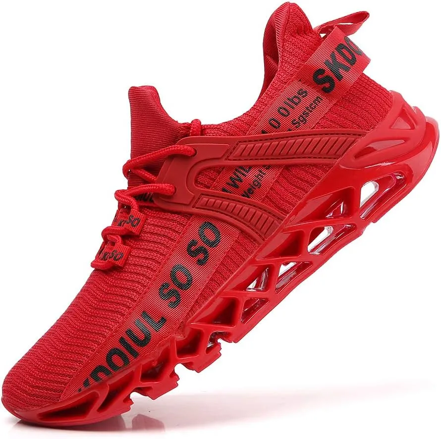 TSIODFO Men's Sneakers Sport Running Athletic Tennis Walking Shoes
