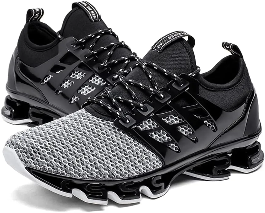 TSIODFO Men's Sneakers Sport Running Athletic Tennis Walking Shoes