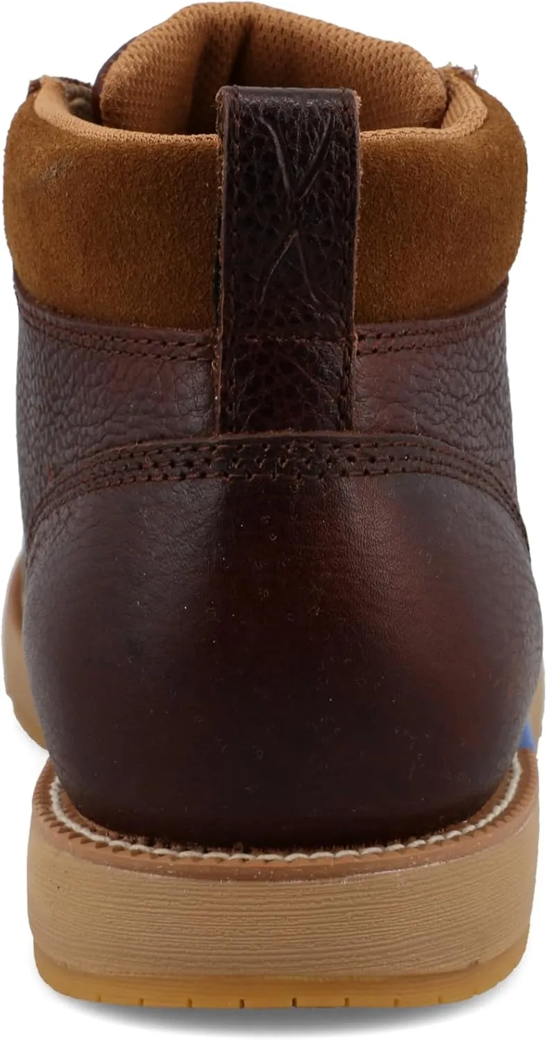 Twisted X Men's 5" CellStretch Wedge Sole Boot, Moc Toe with CellStretch