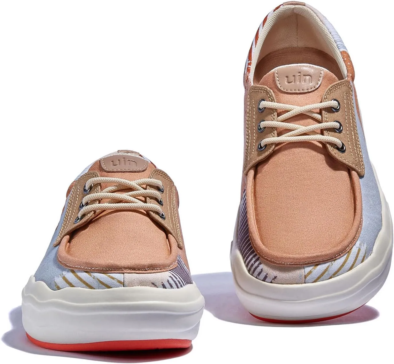 UIN Women's Fashion Platform Sneaker Slip On Walking Casual Comfortable Art Painted Travel Shoes Andalusia