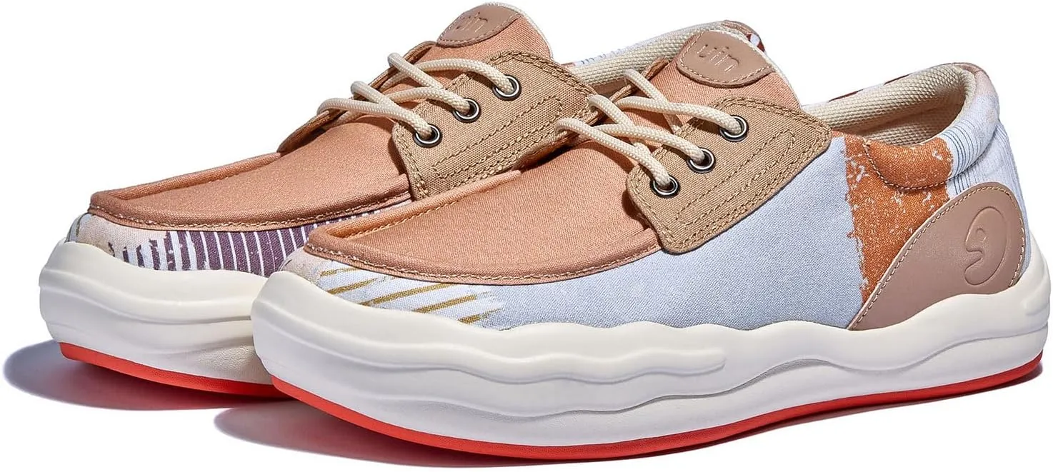 UIN Women's Fashion Platform Sneaker Slip On Walking Casual Comfortable Art Painted Travel Shoes Andalusia