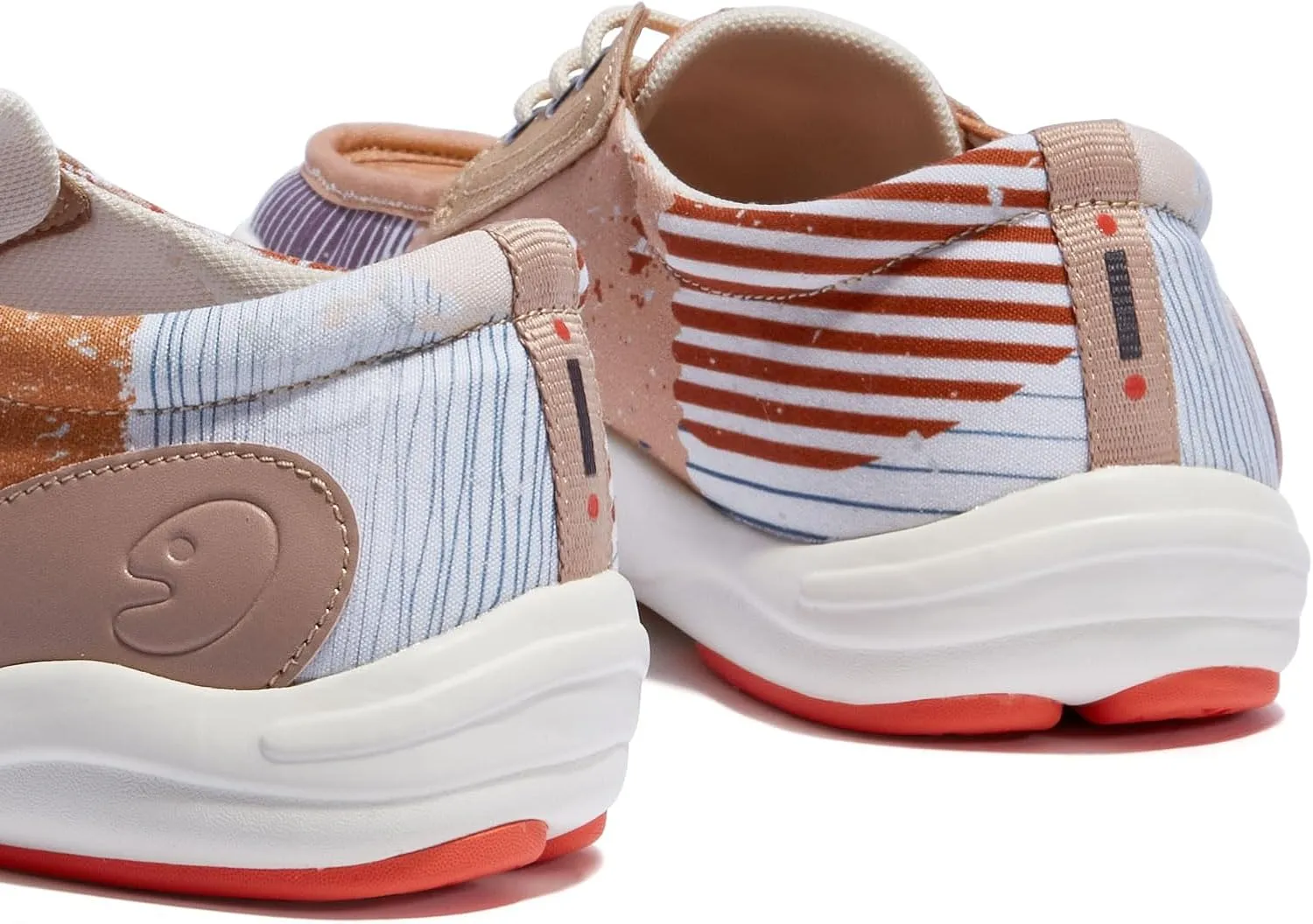UIN Women's Fashion Platform Sneaker Slip On Walking Casual Comfortable Art Painted Travel Shoes Andalusia