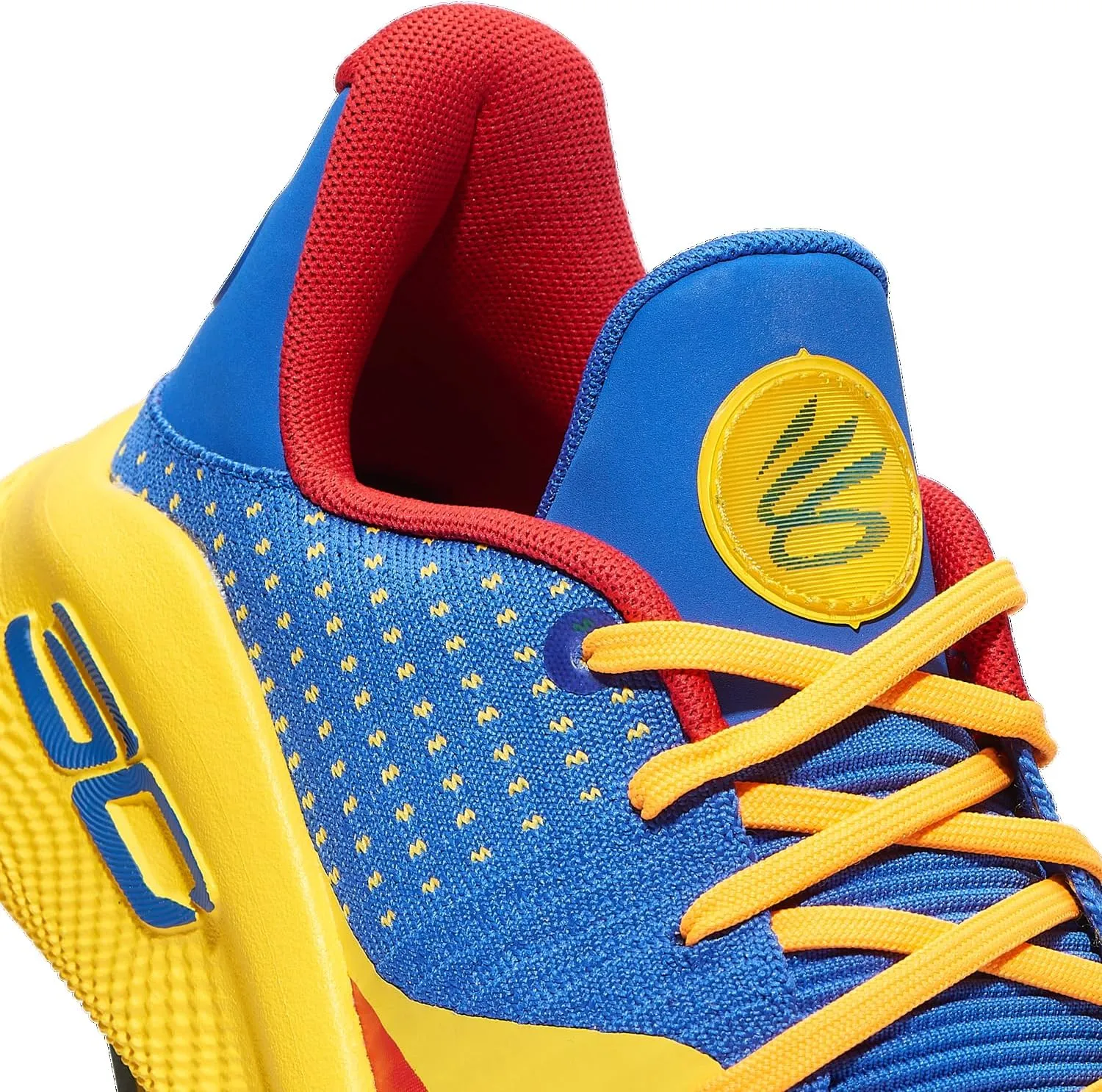Under Armour Curry 4 Low Flotro - Men's (Blue/Yellow/Black)