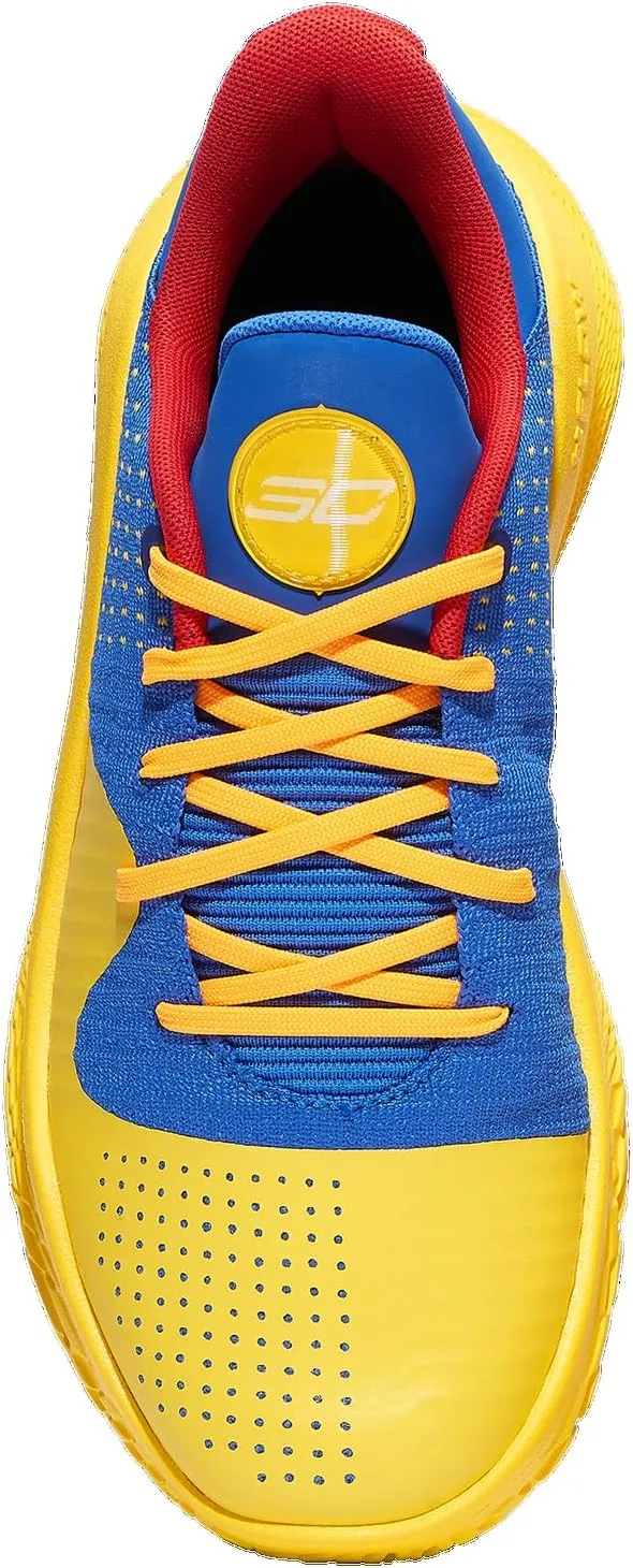 Under Armour Curry 4 Low Flotro - Men's (Blue/Yellow/Black)