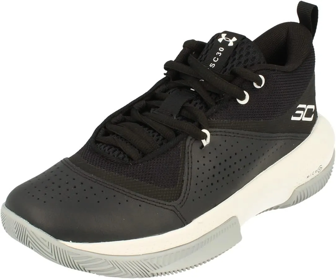 Under Armour GS SC 3Zero IV Basketball Trainers 3023918 Sneakers Shoes (UK 6 US 6.5Y EU 39, Black 001)