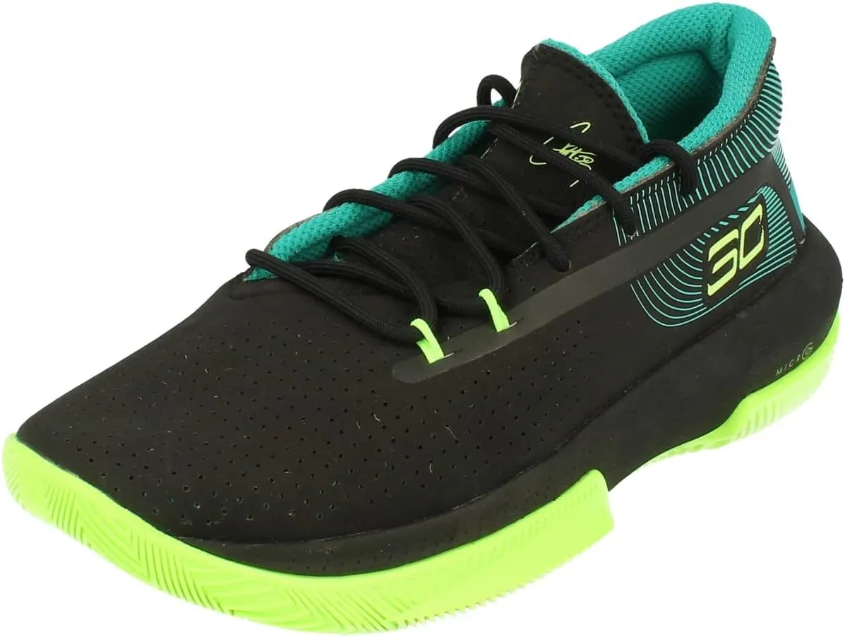 Under Armour SC 3Zero III GS Basketball Trainers 3022117 Sneakers Shoes (UK 5.5 us 6Y EU 38.5, Black 003)