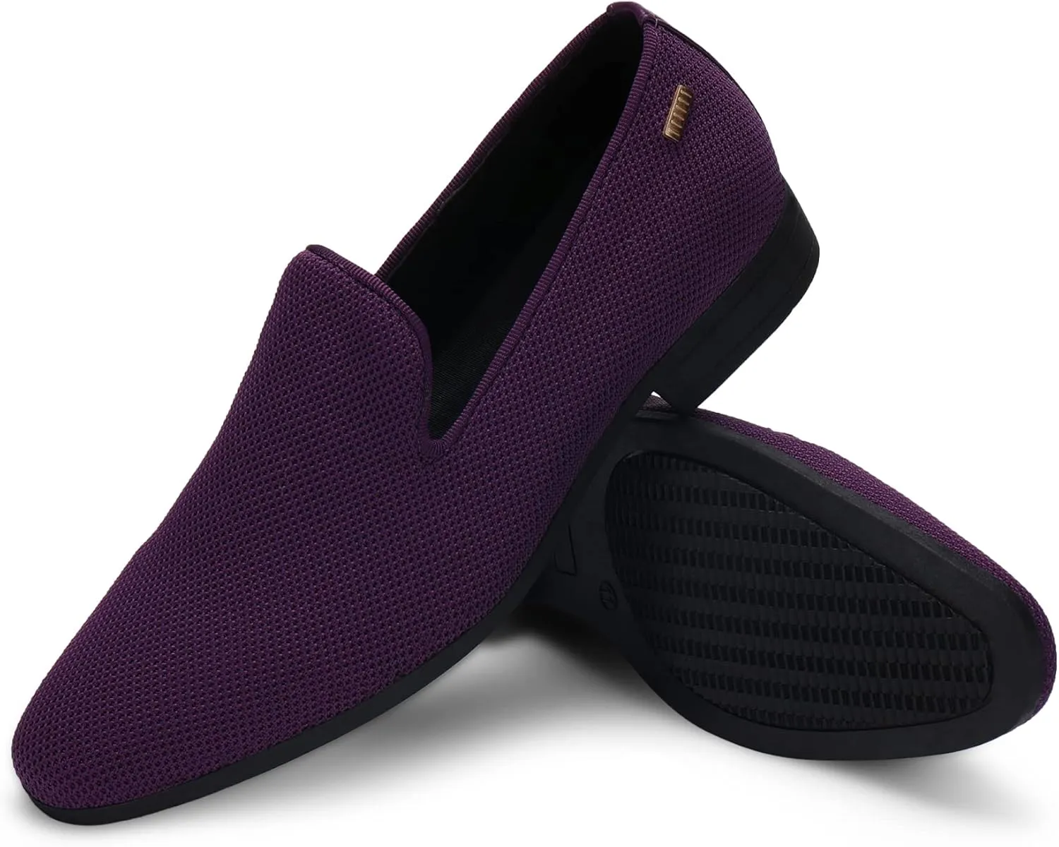 UUBARIS Mens Dress Loafers Tuxedo Suit Slip on Shoes