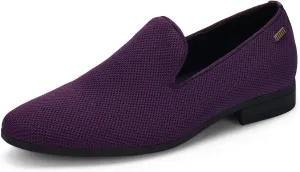 UUBARIS Mens Dress Loafers Tuxedo Suit Slip on Shoes
