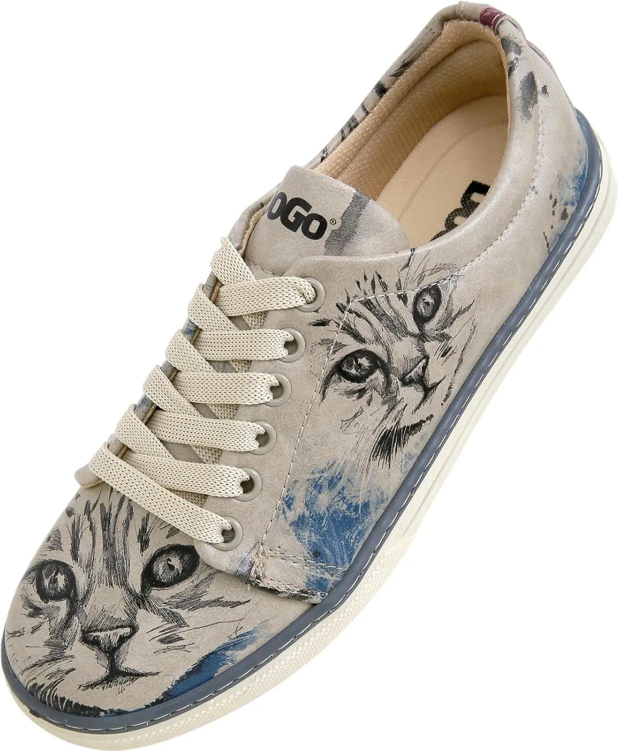 Vegan Leather Sneakers for Women - Handmade and Unique Fashion Sneakers for Women