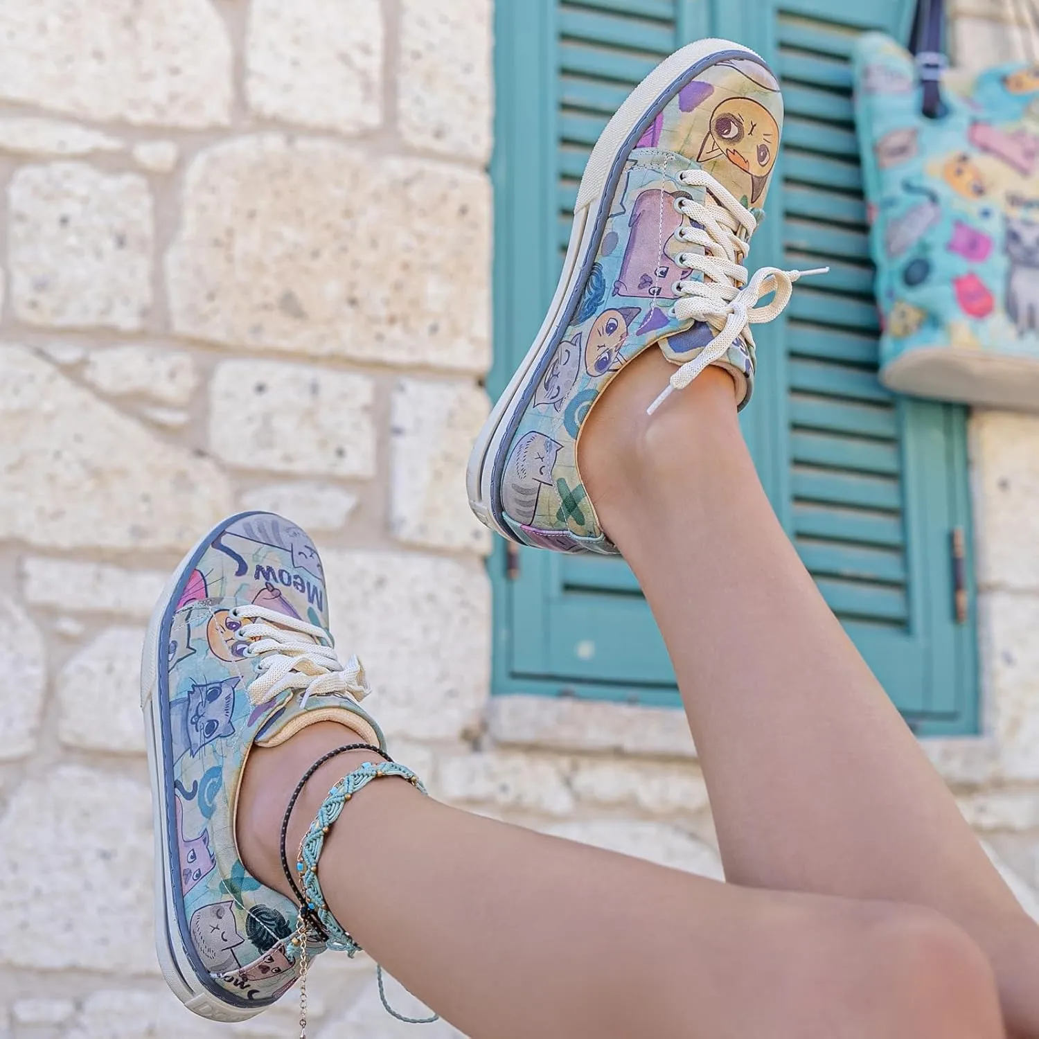 Vegan Leather Sneakers for Women - Handmade and Unique Fashion Sneakers for Women