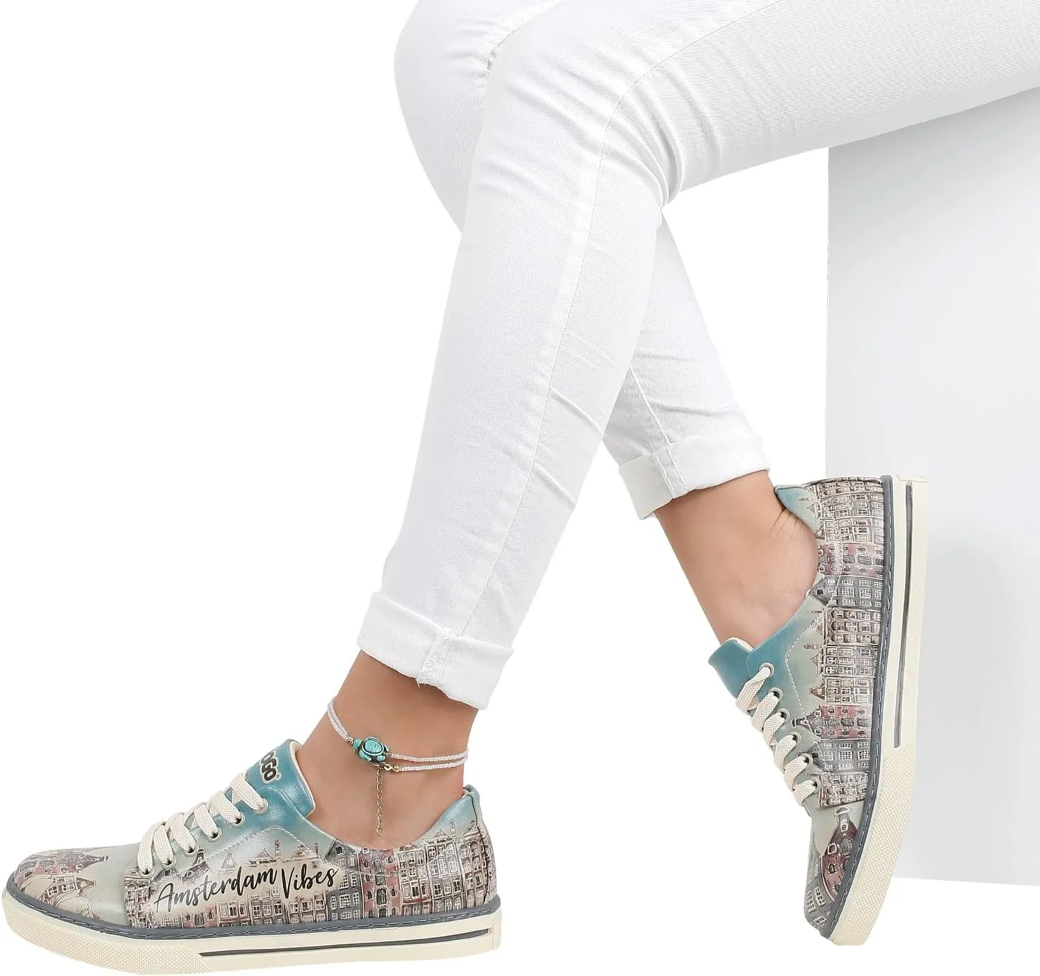 Vegan Leather Sneakers for Women - Handmade and Unique Fashion Sneakers for Women