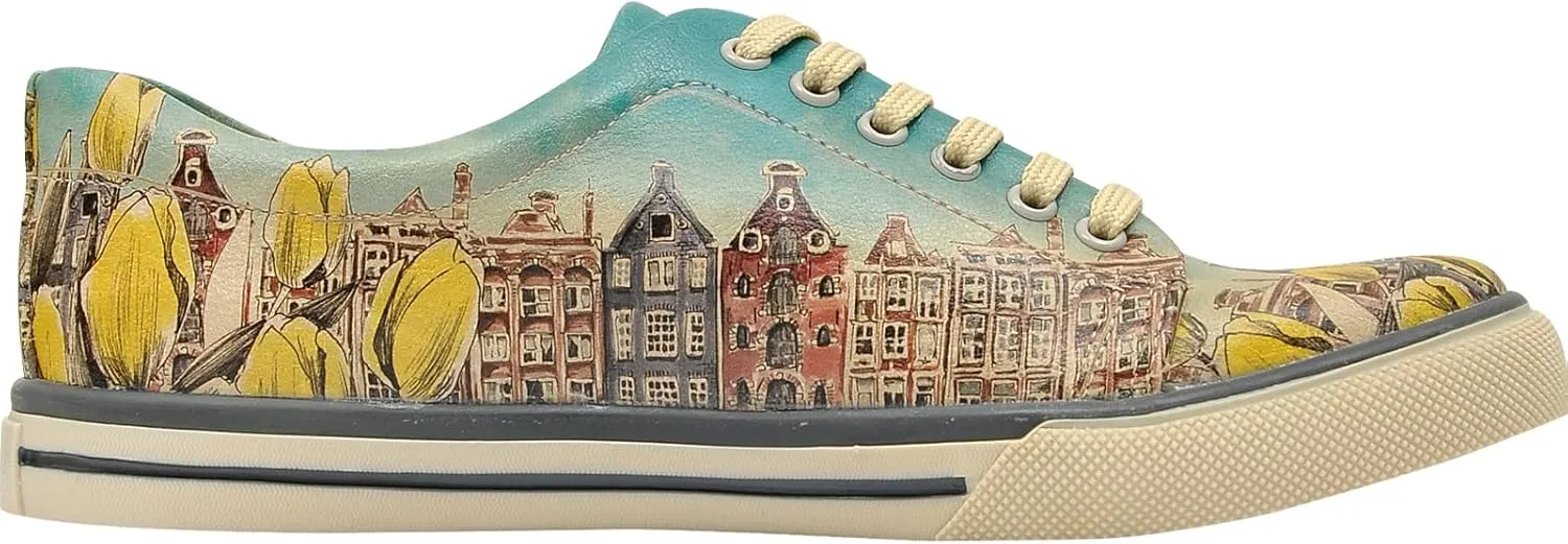 Vegan Leather Sneakers for Women - Handmade and Unique Fashion Sneakers for Women