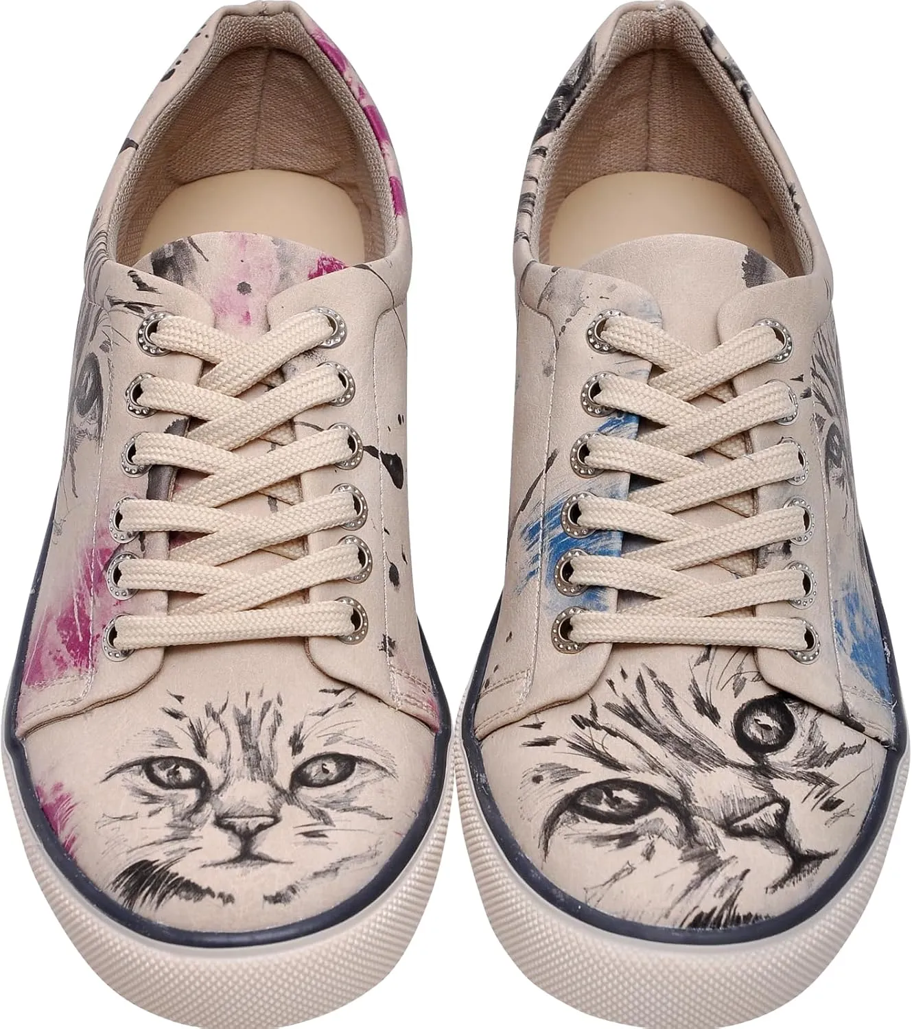 Vegan Leather Sneakers for Women - Handmade and Unique Fashion Sneakers for Women