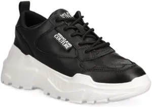 Versace Jeans Couture Sneakers 77VA3SC2 ZP307 (Black 899, US Footwear Size System, Adult, Women, Numeric, Medium, 6.5)