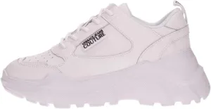 Versace Jeans Couture Sneakers 77VA3SC2 ZP307 (White 003, US Footwear Size System, Adult, Women, Numeric, Medium, 6.5)