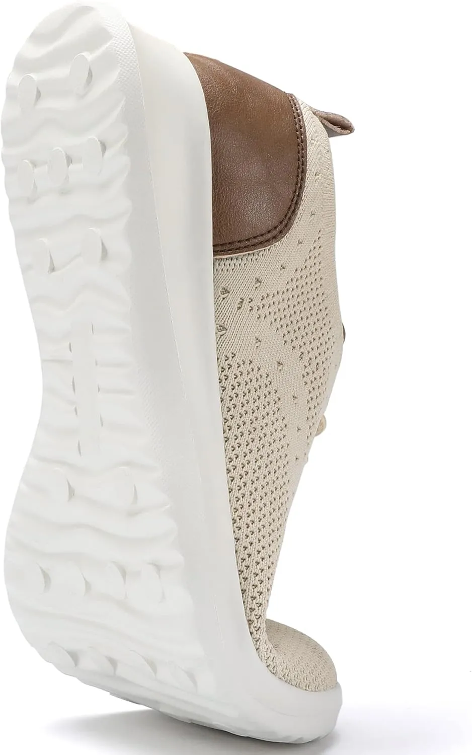 VILOCY Men's Casual Dress Oxfords Shoes Knit Lightweight Breathable Fashion Sneaker