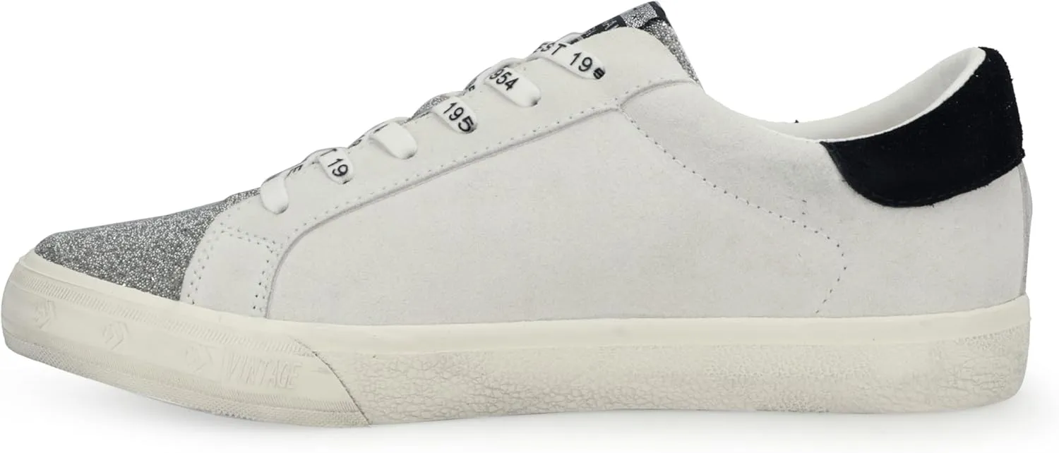 Vintage Havana Grande Women’s Fashion Sneakers | Star Tennis Shoes Womens | Low Top Slip On | Walking Comfortable Casual